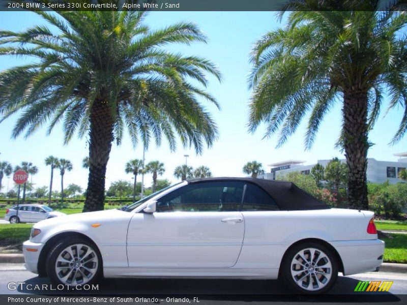 Alpine White / Sand 2004 BMW 3 Series 330i Convertible