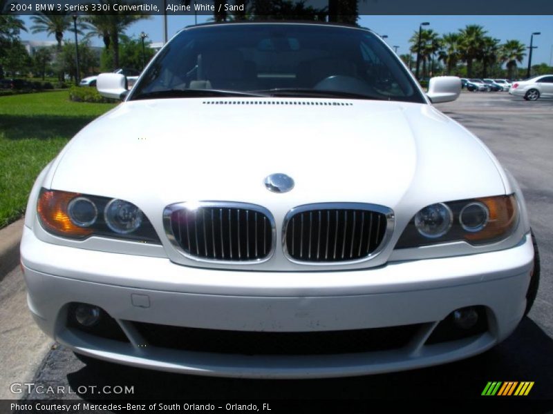 Alpine White / Sand 2004 BMW 3 Series 330i Convertible