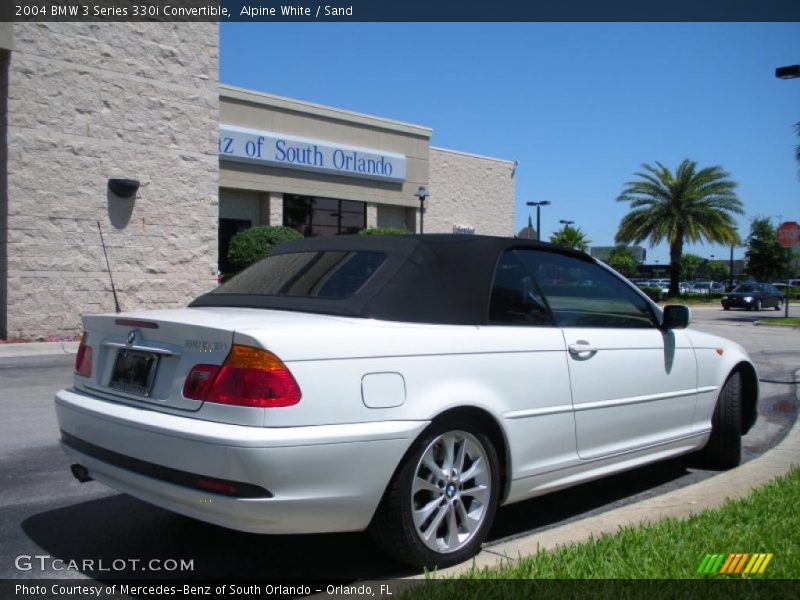 Alpine White / Sand 2004 BMW 3 Series 330i Convertible