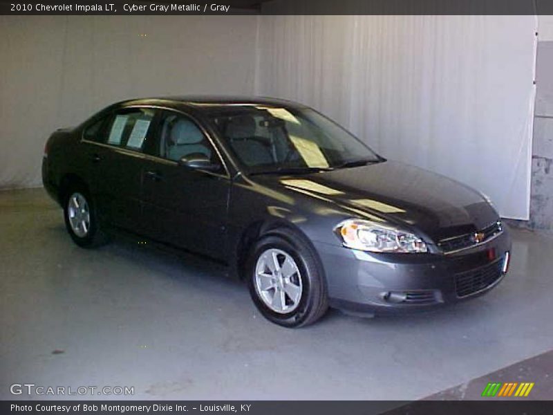 Cyber Gray Metallic / Gray 2010 Chevrolet Impala LT