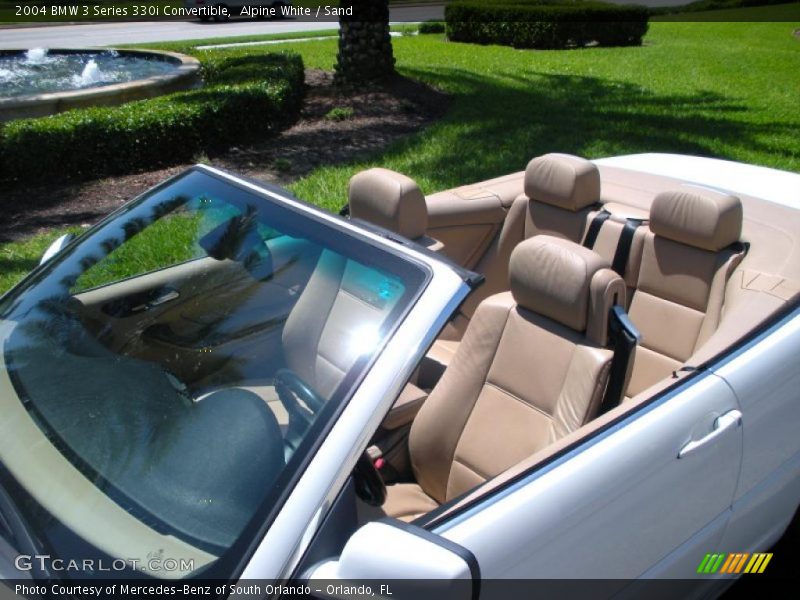 Alpine White / Sand 2004 BMW 3 Series 330i Convertible