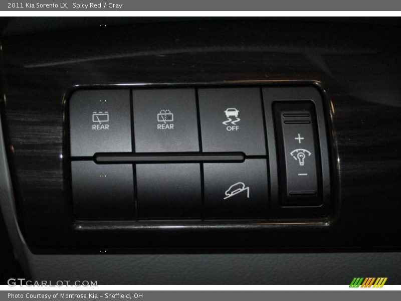 Spicy Red / Gray 2011 Kia Sorento LX