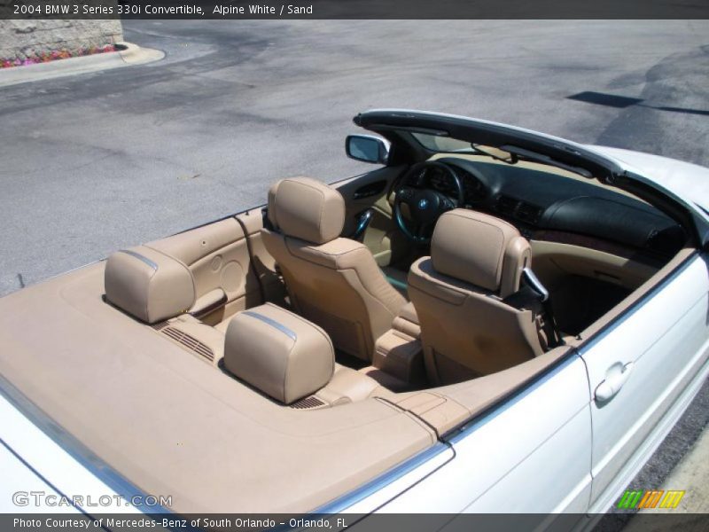 Alpine White / Sand 2004 BMW 3 Series 330i Convertible