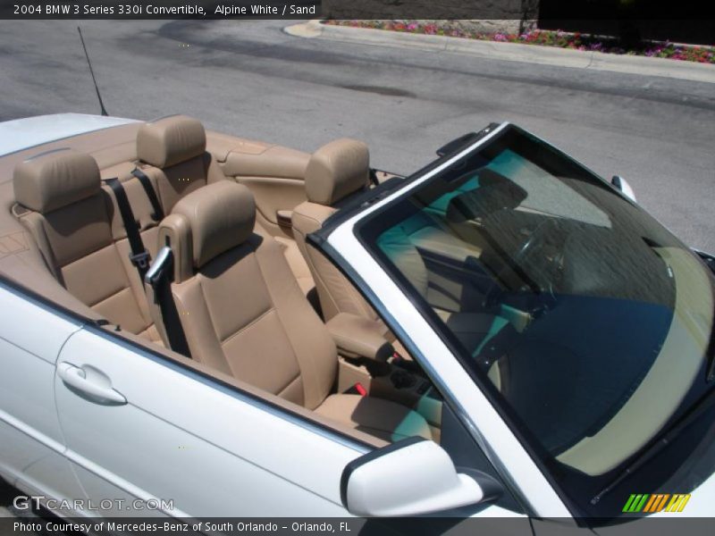 Alpine White / Sand 2004 BMW 3 Series 330i Convertible