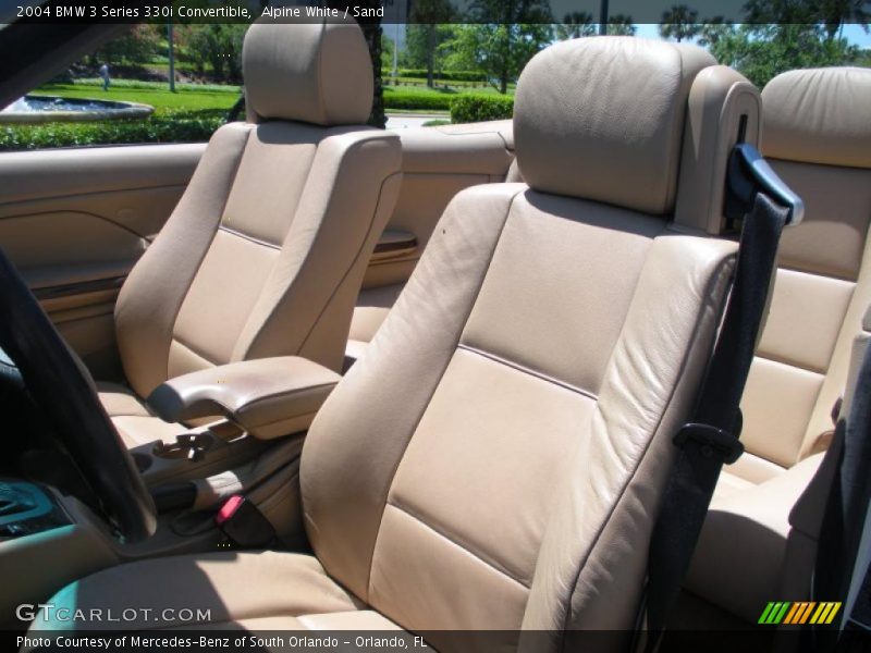 Alpine White / Sand 2004 BMW 3 Series 330i Convertible
