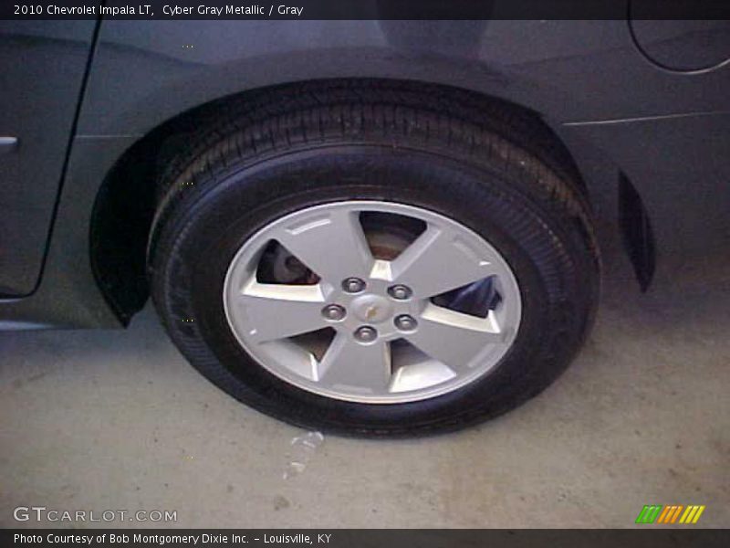 Cyber Gray Metallic / Gray 2010 Chevrolet Impala LT