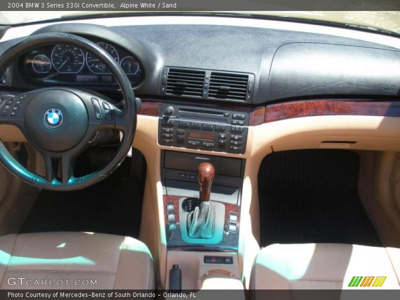 Alpine White / Sand 2004 BMW 3 Series 330i Convertible