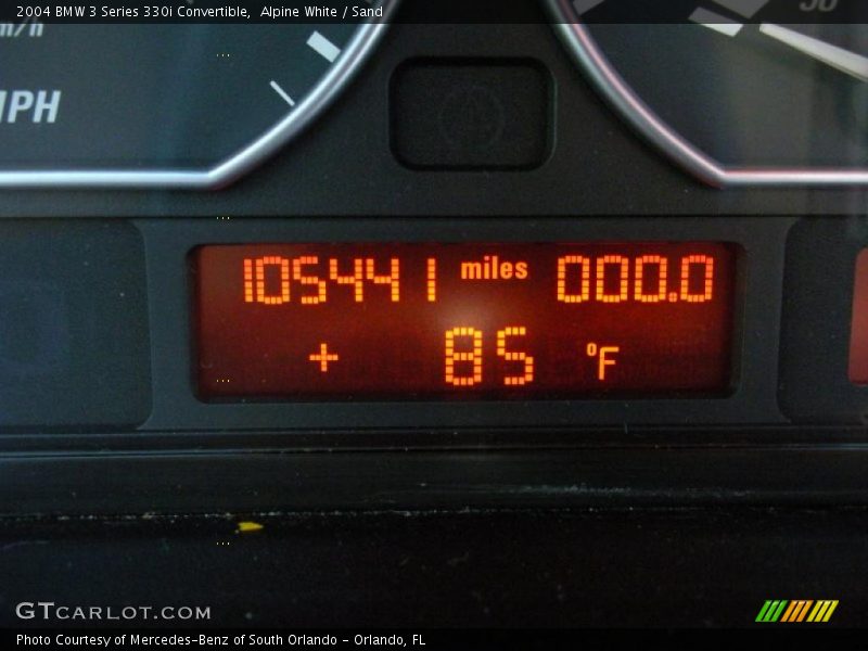 Alpine White / Sand 2004 BMW 3 Series 330i Convertible