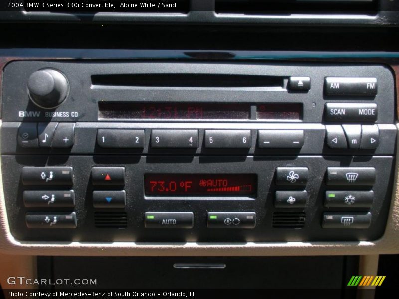 Alpine White / Sand 2004 BMW 3 Series 330i Convertible