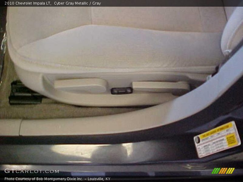 Cyber Gray Metallic / Gray 2010 Chevrolet Impala LT