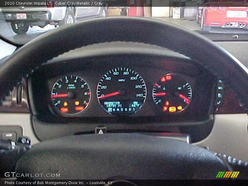 Cyber Gray Metallic / Gray 2010 Chevrolet Impala LT