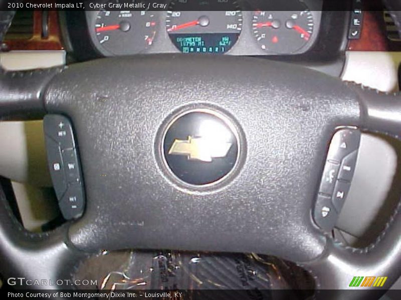 Cyber Gray Metallic / Gray 2010 Chevrolet Impala LT