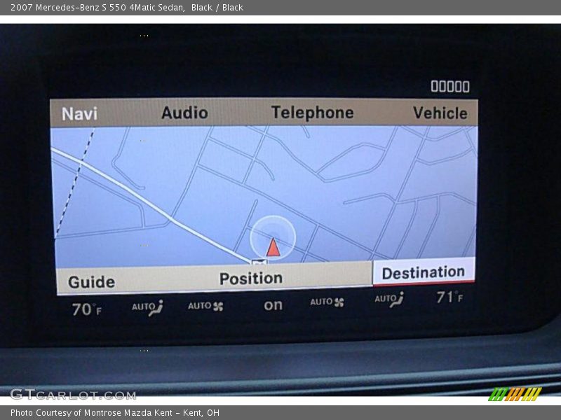 Black / Black 2007 Mercedes-Benz S 550 4Matic Sedan