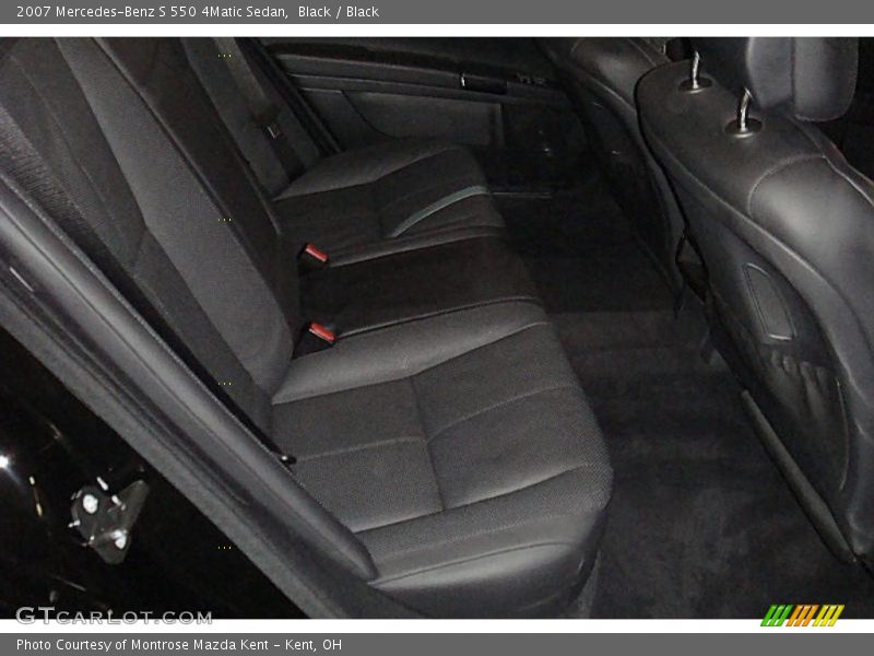 Black / Black 2007 Mercedes-Benz S 550 4Matic Sedan