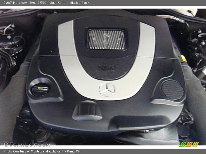 Black / Black 2007 Mercedes-Benz S 550 4Matic Sedan