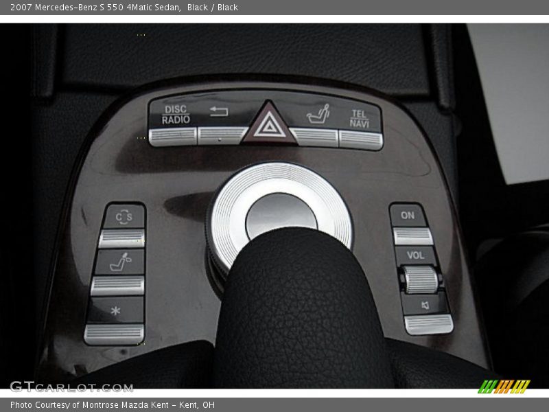 Black / Black 2007 Mercedes-Benz S 550 4Matic Sedan