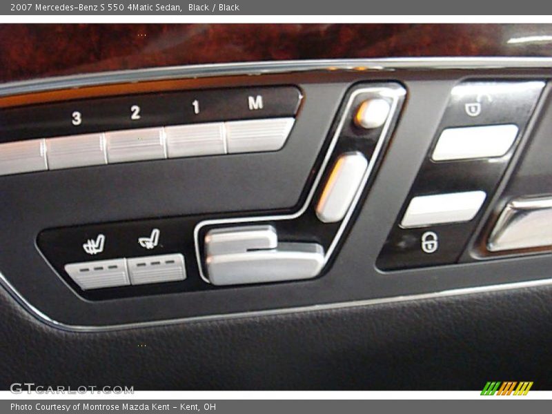 Black / Black 2007 Mercedes-Benz S 550 4Matic Sedan