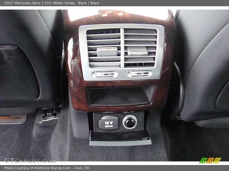 Black / Black 2007 Mercedes-Benz S 550 4Matic Sedan