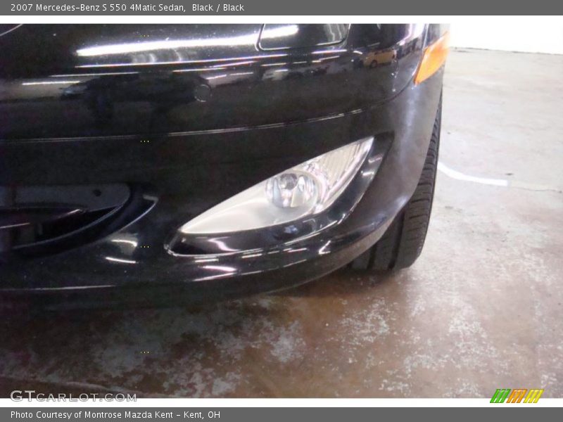 Black / Black 2007 Mercedes-Benz S 550 4Matic Sedan