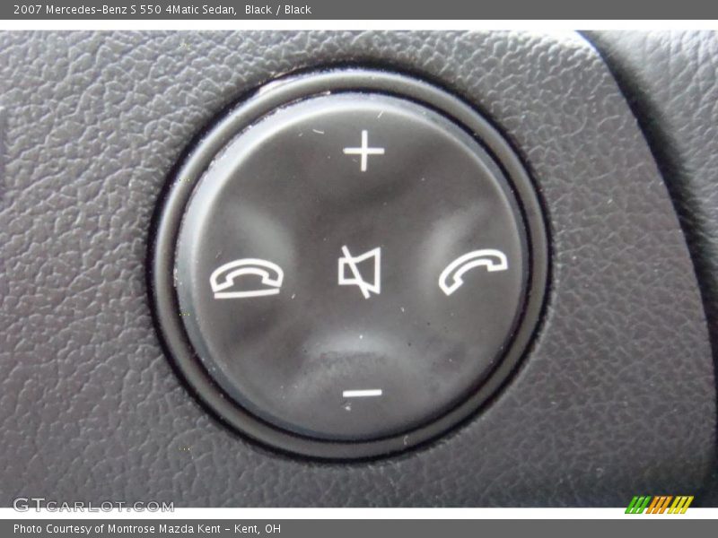Black / Black 2007 Mercedes-Benz S 550 4Matic Sedan