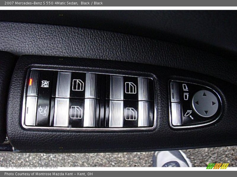 Black / Black 2007 Mercedes-Benz S 550 4Matic Sedan