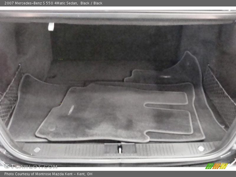 Black / Black 2007 Mercedes-Benz S 550 4Matic Sedan