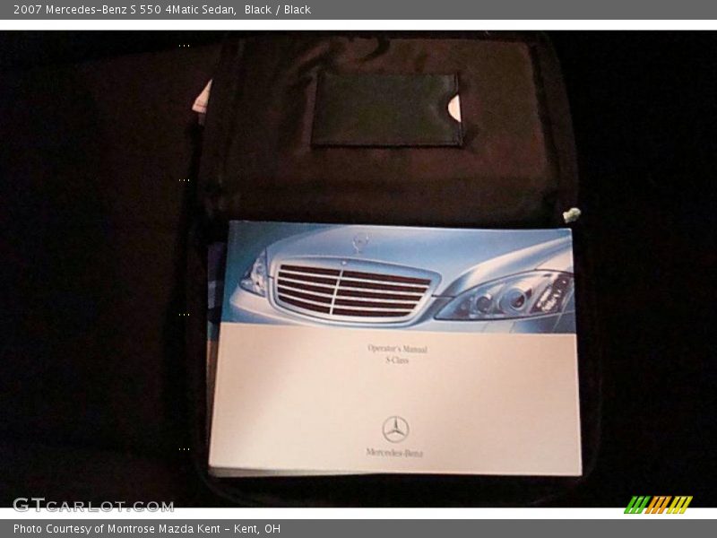 Black / Black 2007 Mercedes-Benz S 550 4Matic Sedan