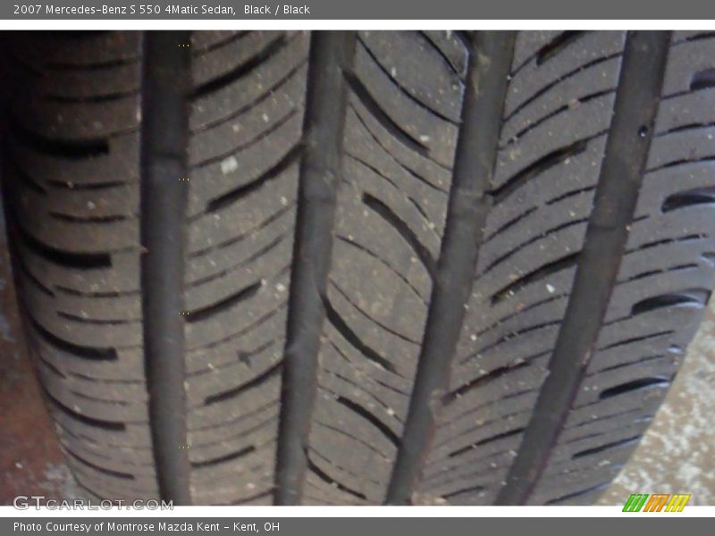 Black / Black 2007 Mercedes-Benz S 550 4Matic Sedan