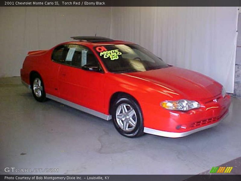 Torch Red / Ebony Black 2001 Chevrolet Monte Carlo SS