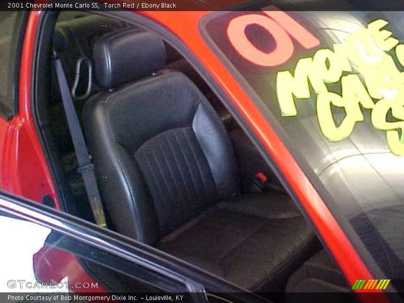 Torch Red / Ebony Black 2001 Chevrolet Monte Carlo SS