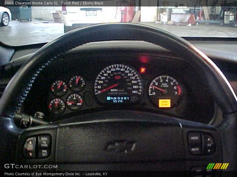 Torch Red / Ebony Black 2001 Chevrolet Monte Carlo SS