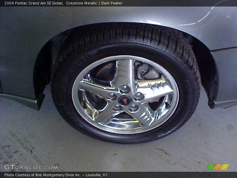 Greystone Metallic / Dark Pewter 2004 Pontiac Grand Am SE Sedan