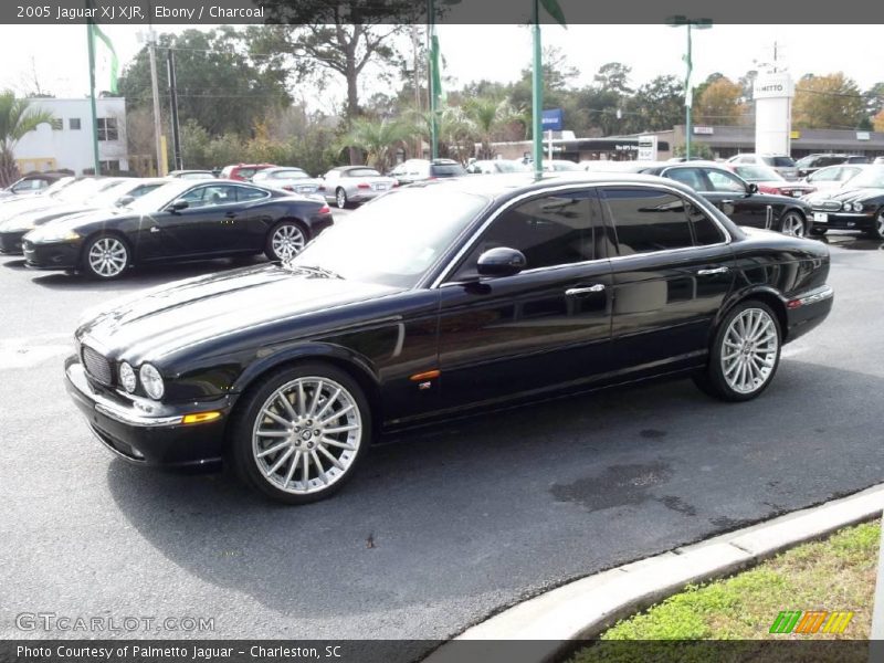 Ebony / Charcoal 2005 Jaguar XJ XJR