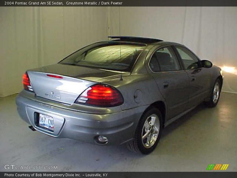 Greystone Metallic / Dark Pewter 2004 Pontiac Grand Am SE Sedan