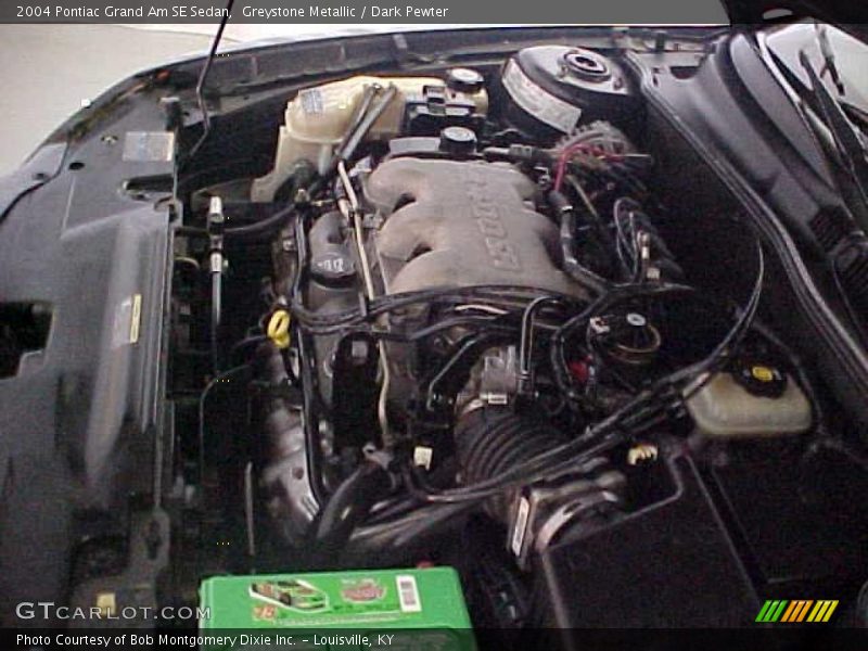 Greystone Metallic / Dark Pewter 2004 Pontiac Grand Am SE Sedan