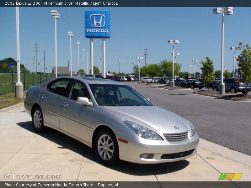 Millennium Silver Metallic / Light Charcoal 2003 Lexus ES 300
