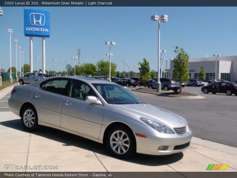 Millennium Silver Metallic / Light Charcoal 2003 Lexus ES 300