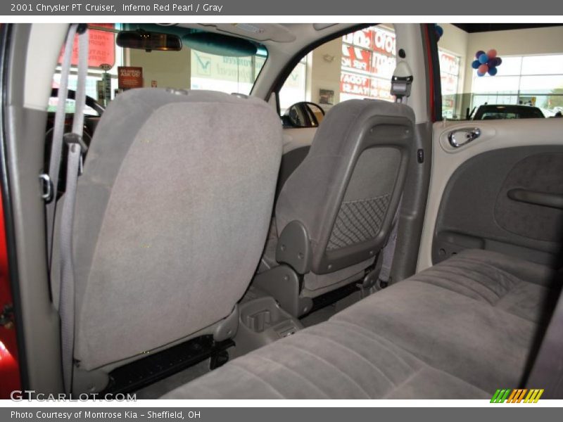 Inferno Red Pearl / Gray 2001 Chrysler PT Cruiser