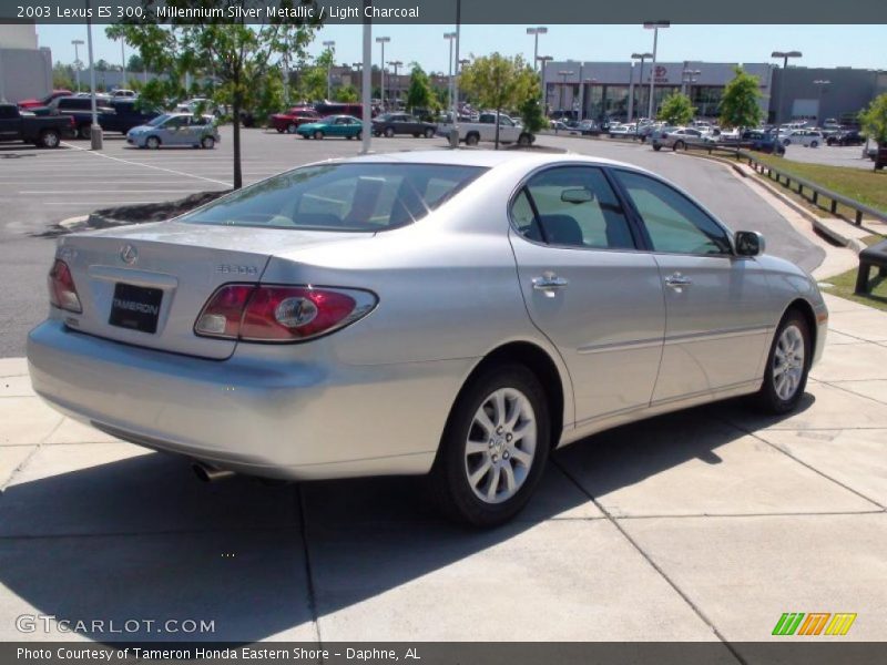Millennium Silver Metallic / Light Charcoal 2003 Lexus ES 300