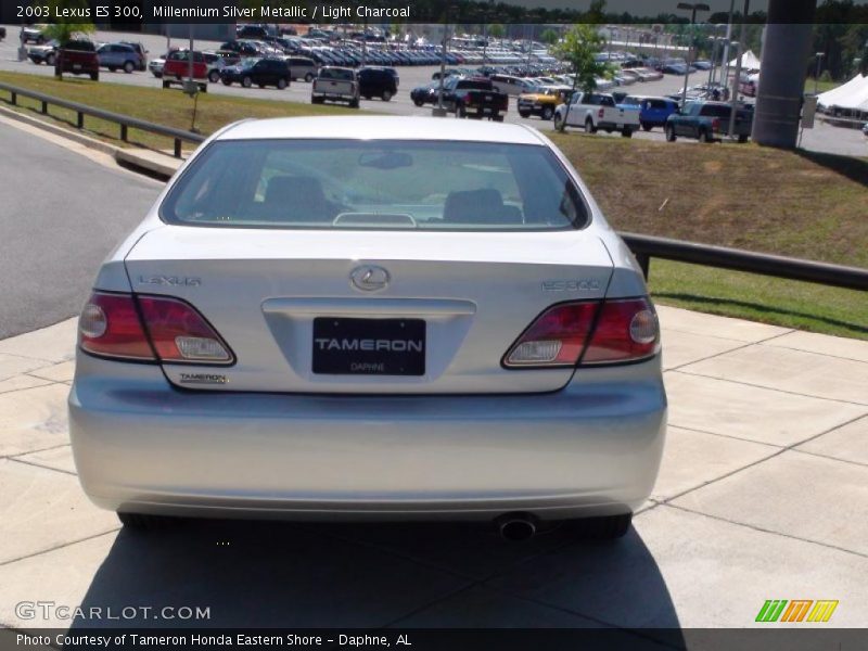 Millennium Silver Metallic / Light Charcoal 2003 Lexus ES 300