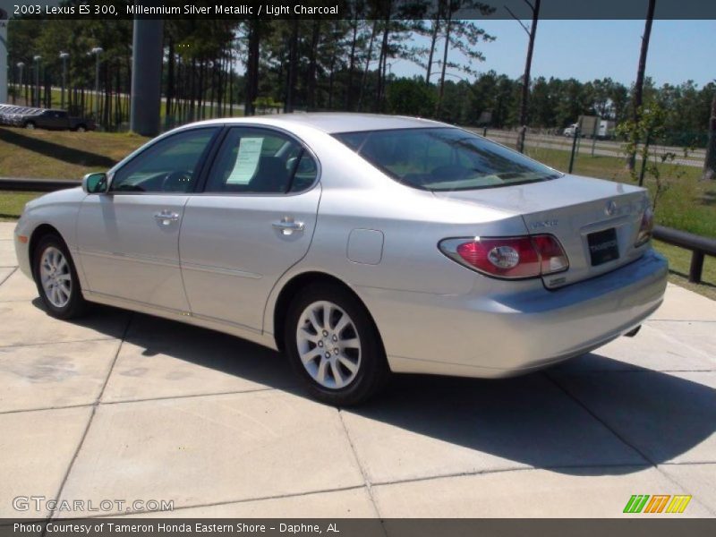 Millennium Silver Metallic / Light Charcoal 2003 Lexus ES 300
