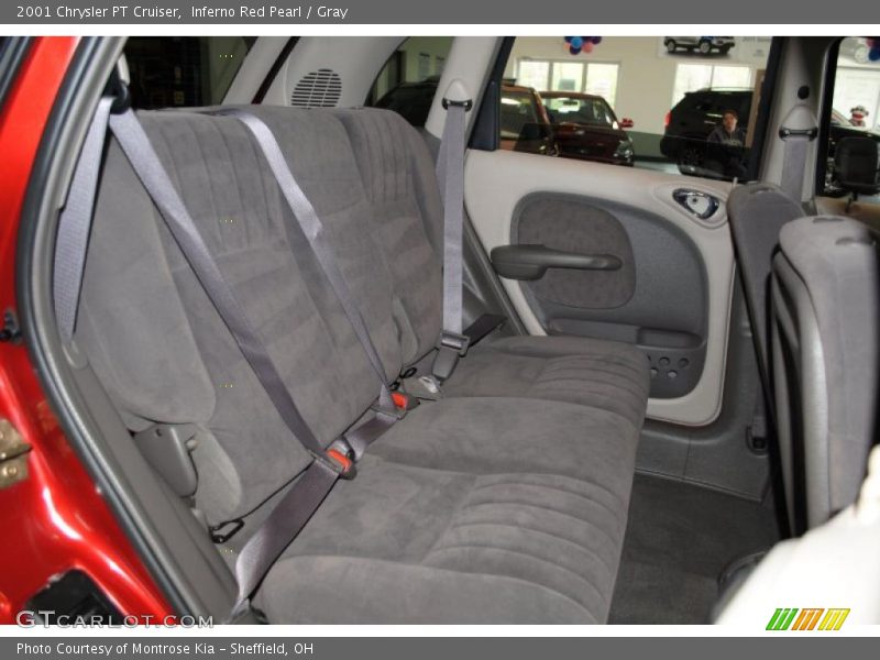 Inferno Red Pearl / Gray 2001 Chrysler PT Cruiser