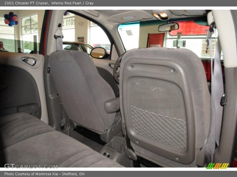 Inferno Red Pearl / Gray 2001 Chrysler PT Cruiser