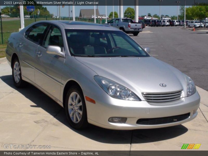 Millennium Silver Metallic / Light Charcoal 2003 Lexus ES 300