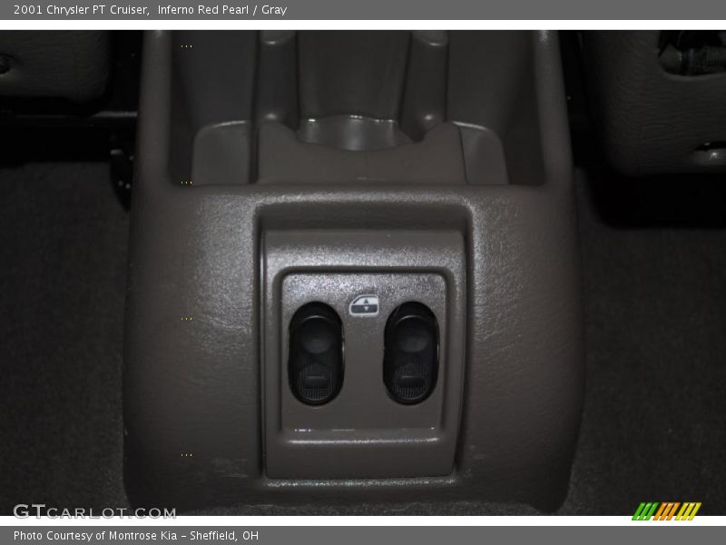 Inferno Red Pearl / Gray 2001 Chrysler PT Cruiser