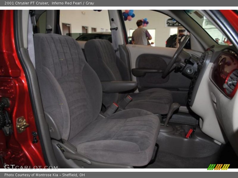 Inferno Red Pearl / Gray 2001 Chrysler PT Cruiser