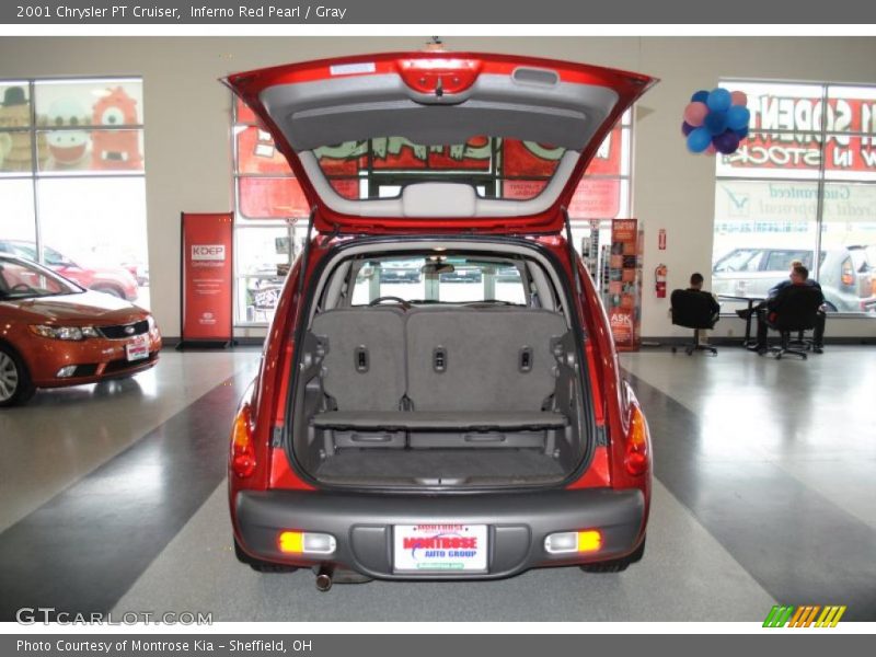 Inferno Red Pearl / Gray 2001 Chrysler PT Cruiser
