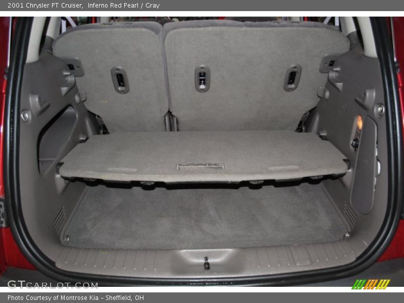 Inferno Red Pearl / Gray 2001 Chrysler PT Cruiser