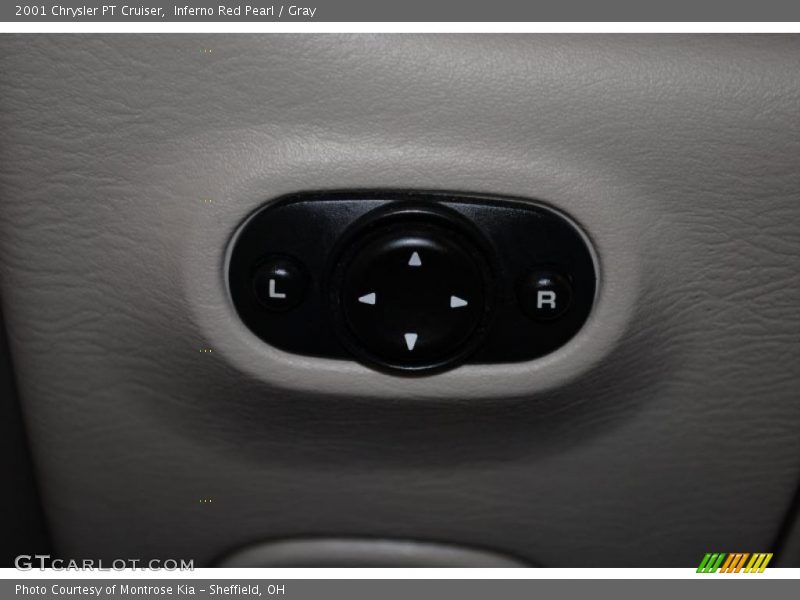 Inferno Red Pearl / Gray 2001 Chrysler PT Cruiser