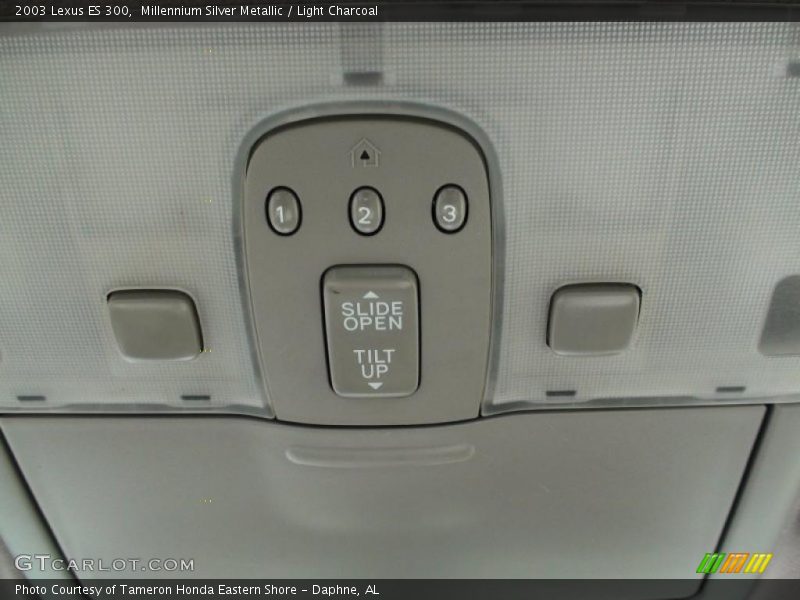 Millennium Silver Metallic / Light Charcoal 2003 Lexus ES 300